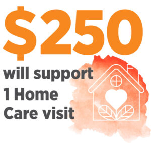 $250 will support 1 Home Care Visit